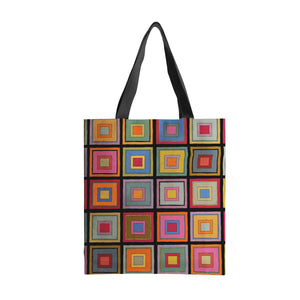 Colorful square - Tote Bags