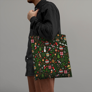 Christmas ornaments -Tote Bags