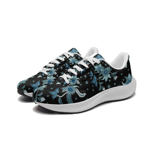 Blue Flower -Unisex Mesh Tech Performance Running Shoes