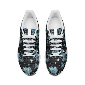 Blue Flower -Unisex Mesh Tech Performance Running Shoes