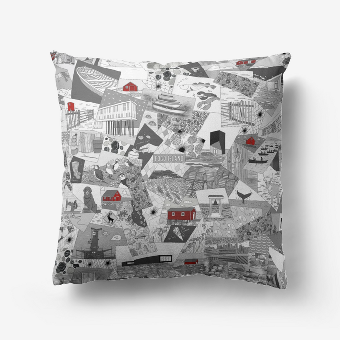 Fogo Island - Throw Pillow