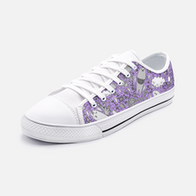 Load image into Gallery viewer, Dream in Purple -Low Top Canvas Shoes
