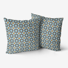 画像をギャラリービューアに読み込む, New York memories in blue- Throw Pillow
