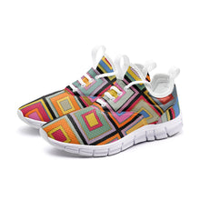 画像をギャラリービューアに読み込む, Colorful square -Unisex Lightweight Sneaker City Runner
