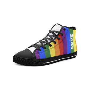 Pride High Top Canvas Shoes