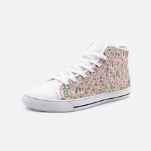 Load image into Gallery viewer, Beans in Pink -High Top Canvas Shoes
