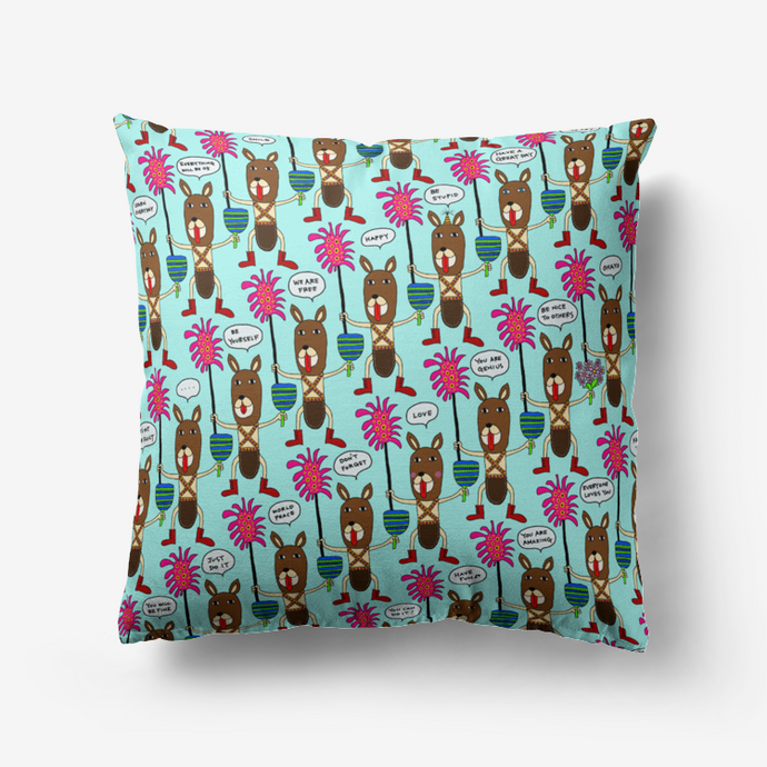 Warrior- Throw Pillow