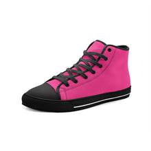 Load image into Gallery viewer, Just Pink -High Top Canvas Shoes
