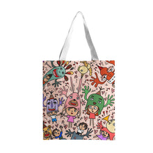 画像をギャラリービューアに読み込む, You are not Alone in pink-Tote Bags
