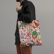 Load image into Gallery viewer, You are not Alone in pink-Tote Bags
