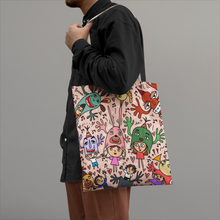 画像をギャラリービューアに読み込む, You are not Alone in pink-Tote Bags
