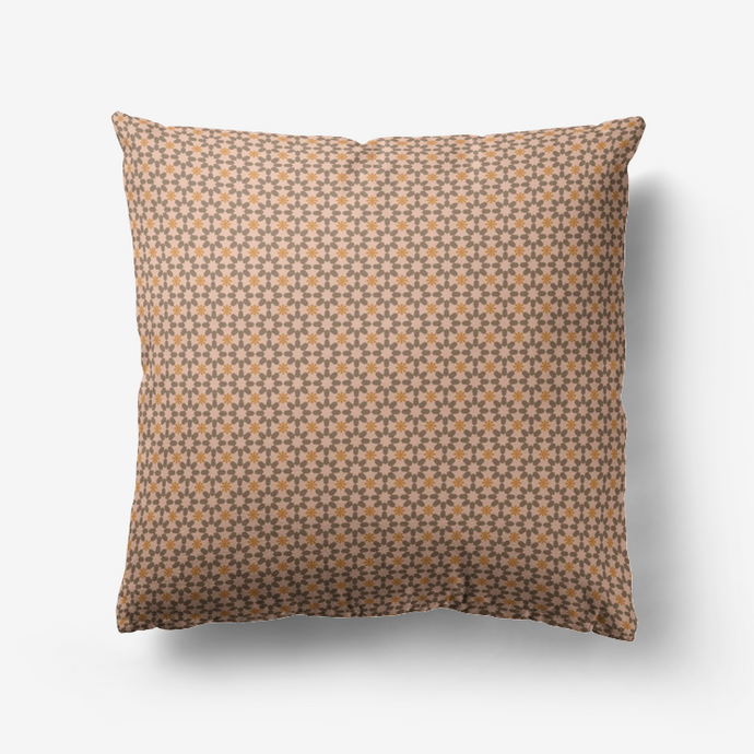 New York memories in orange- Throw Pillow