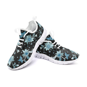 Blue Flower -Unisex Lightweight Sneaker City Runner