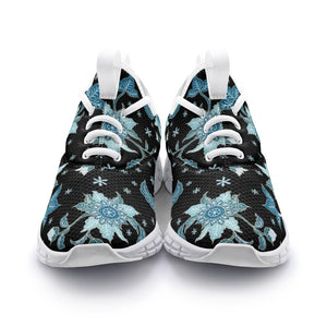 Blue Flower -Unisex Lightweight Sneaker City Runner