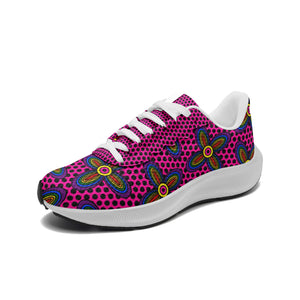 Vibrant Blossom -Unisex Mesh Tech Performance Running Shoes