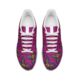 Vibrant Blossom -Unisex Mesh Tech Performance Running Shoes