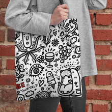 Load image into Gallery viewer, Everything is Perfect on white- Tote Bags
