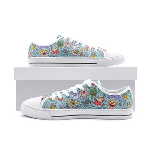 You are not Alone -Unisex Low Top Canvas Shoes