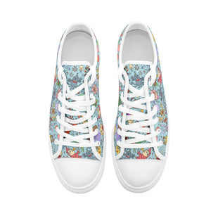 You are not Alone -Unisex Low Top Canvas Shoes